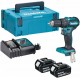 Makita DHP485RAJ Akku-Schlagbohrschrauber Li-ion LXT (2x2,0Ah/18V) Makpac