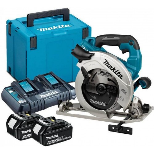 Makita DHS782PT2J Akku-Handkreissäge 190mm Li-ion LXT (2x5,0Ah/18V) Makpac