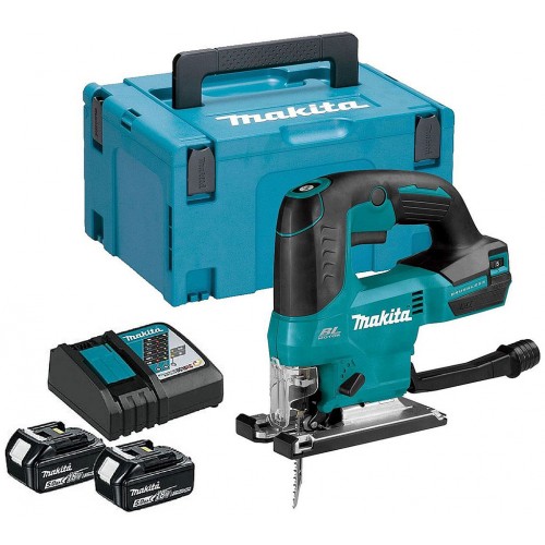 Makita DJV184RTJ Akku-PendelhubstichsägeLi-ion LXT 18V (2xBL1850B+DC18RC)