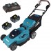Makita DLM539CT2 Akku-Rasenmäher 530mm Li-ion LXT (2x5,0Ah/18V)