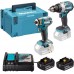 Makita DLX2528TJ Akku-Werkzeugset 18V DDF492 + DTW300 + (2x5,0Ah) + Makpac