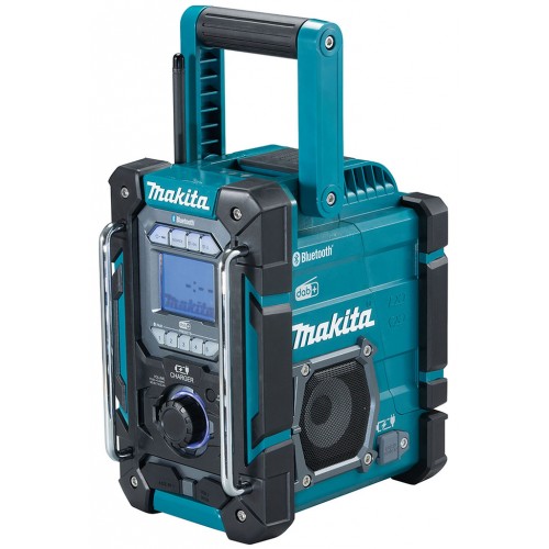 Makita DMR301 Akku-Baustellenradio mit Ladefunktion fu¨r Makita CXT- und LXT-Schiebeakkus