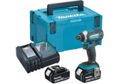 Makita DTD152RTJ Akku-Schlagschrauber 1/4" Li -ion (2x5,0Ah/18V) Makpac