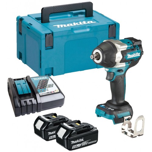 Makita DTW700RTJ Akku - Schlagschrauber 1/2 "Li-ion LXT (2x18V/5,0Ah) Makpac 2