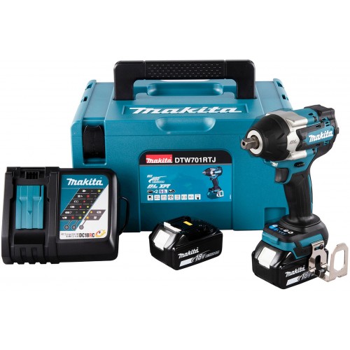 Makita DTW701RTJ Akku-Schlagschrauber 1/2" Li-ion LXT 18V/5,0Ah