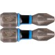 Makita E-03171 Tosrsion Bit Impact Premier (C-form), PZ2-25mm/2Stk.