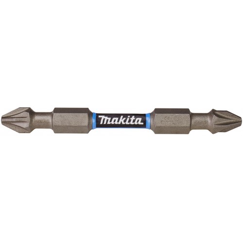 Makita E-06292 Torsion Doppel-Bit Impact Premier, PZ2-65mm, 2Stück