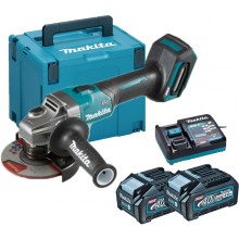 Makita GA005GM201 Akku Winkelschleifer 125 mm Li-ion XGT, 2x40V/Ah