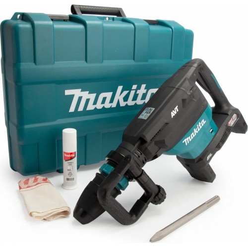 Makita HM002GZ03 Akku-Stemmhammer SDS-Max mit AWS Li-ion XGT 2x40V, ohne Akku, mit Koffer