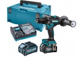 Makita HP001GM201 Akku-SchlagbohrschrauberLi-ion XGT 2x40V/4,0Ah, Makpac