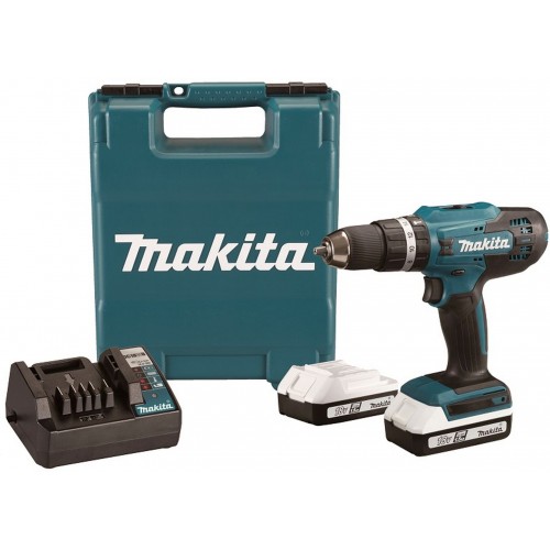 Makita HP488D002 Akku-Schlagbohrschrauber 2x akku Li-ion 18V/1,5Ah G