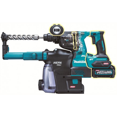 Makita HR001GZ03 Akku-Bohrhammer SDS-Plus mit AWS Li-ion XGT 40V, ohne Akku Z