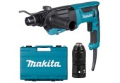 Makita HR2670FT Kombihammer SDS-Plus Schaft und Schnellwechselfutter. (800W/3,0J) +koffer