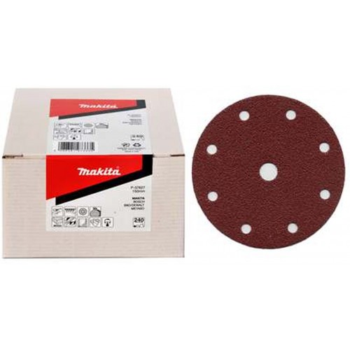 Makita P-37596 Schleifpapier 150 mm, K100, 50 Stk.