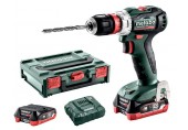 Metabo PowerMaxx BS 12 BL Q Akku-Bohrmaschine (12V/2x4,0Ah/45Nm) MetaBOX 601039800