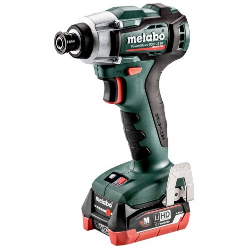 METABO POWERMAXX SSD 12 BL Akku-Schlagschrauber 12V 2x4Ah LiHD 601115800