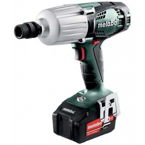 Metabo 602198650 SSW 18 LTX 600 Akku-Schlagschrauber 18V 2x5.2 Ah, MetaBOX