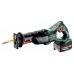 Metabo 602267650 SSE 18 LTX BL Akku-säbelsäge 18V 2X5.2 Ah, MetaBOX 145 L