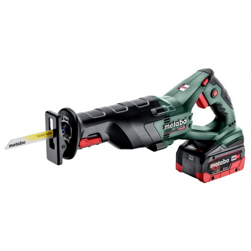 Metabo 602267810 SSE 18 LTX BL Akku-säbelsäge 18v 2x8.0 Ah, Kunststoffkoffer