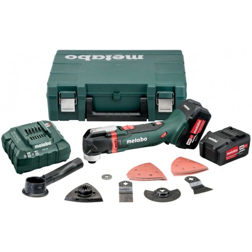 METABO MT 18 LTX Akku Multitool 18V 2x5.2Ah Li-Ion, im Kunst­stoffkoffer - 613021650