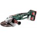 Metabo 613102810 WPB 36-18 LTX BL 230 Akku-winkelschleifer, 18V 4X8AH LIHD