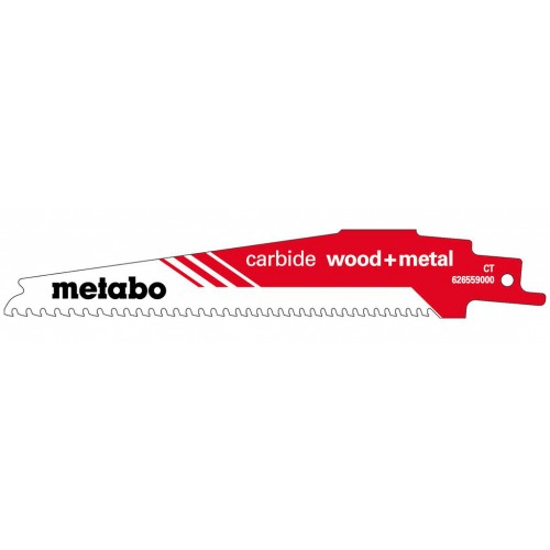 Metabo 626559000 "Carbide wood + M" Säbelsägeblatt 150 x 1,25 mm