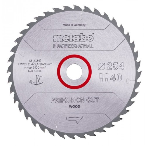 Metabo Sägeblatt (254x30mm) 628059000