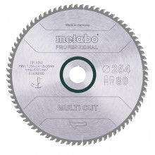 Metabo "Multi cut - professional" Sägeblatt 254 x 2.4 x 30 628093000