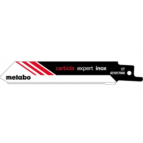 Metabo 631817000 "Expert inox" 2 Säbelsägeblätter 115 x 1,25 mm