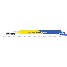 Metabo "Demolition wood + m" 5 Säbelsägeblätter 225 x1,6