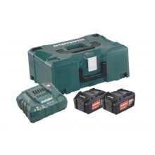 Metabo Basis-set 2 x 4.0 ah + Metaloc II 685064000