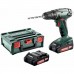 Metabo 602207560 BS 18 Akku-Bohrschrauber 18V, 2x2.0 Ah MetaBOX