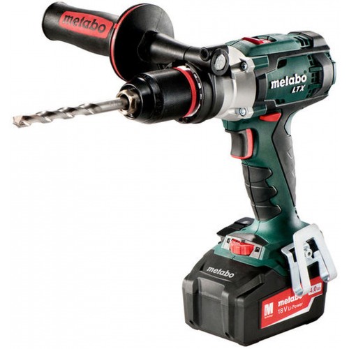 METABO Akku Schlagbohrmaschine SB 18 LTX Impuls + 2 Akkus + Lader + Zubehör 602192500