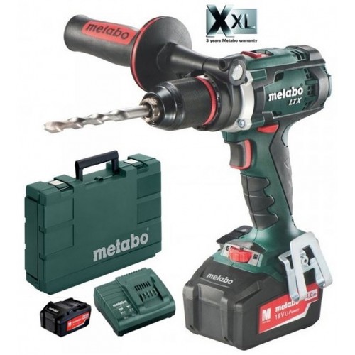 B-Ware!Metabo 602191500 BS 18 LTX Impuls Ak­ku Bohrschrauber, MetaBOX-nach dem Service!