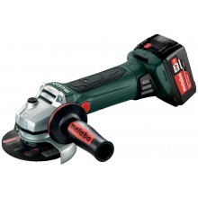 B-Ware!METABO W18 LTX 125 QUICK Akku Winkelschleifer 18V 2x5.2Ah 602174650-2xAkkus fehlen