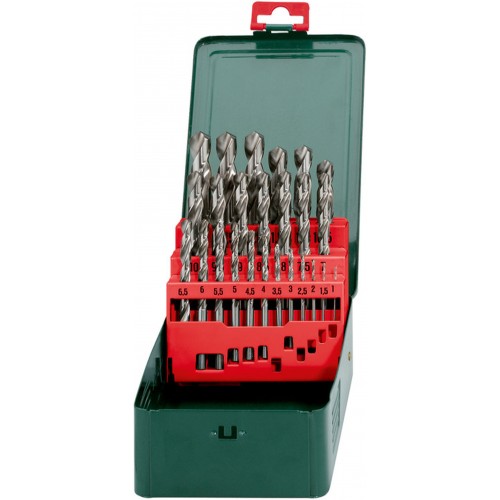 Metabo HSS-G-Bohrerkassette, "SP", 25-teilig Metallbohrer 627154000