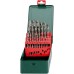 Metabo HSS-G-Bohrerkassette, "SP", 25-teilig Metallbohrer 627154000