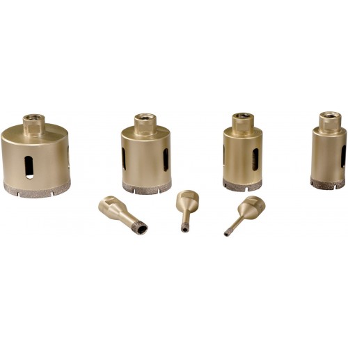 Metabo Fliesen-Diamantbohrkronen-Set "Dry", 7-teilig, M14 628317000