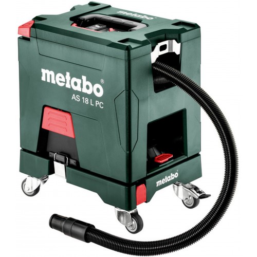 METABO AS 18 L PC-Staubsauger 18 V, 2X5,2 AH LI-ION, Ladegerät ASC 55, 602021000