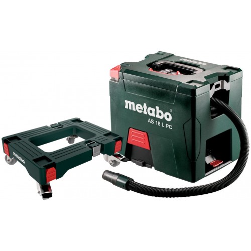 METABO SET AS 18 L PC 18V LI-ION Akku-Staubsauger mit Montagewagen 6910