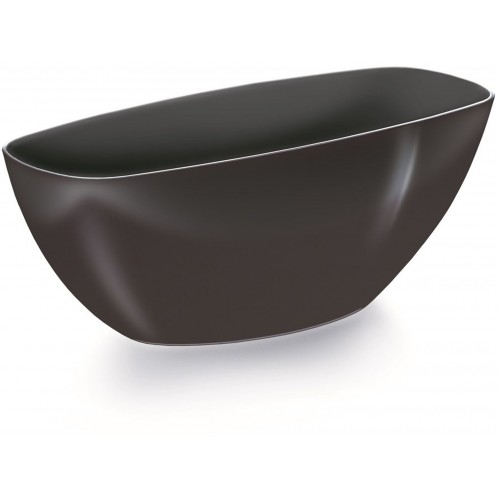 PROSPERPLAST COUBI Blumentopf 36 cm, anthrazit DUMS360 PROSPERPLAST COUBI Blumentopf 36 cm, anthrazit DUMS360