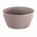 Prosperplast SPLOFY LOW Blumentopf 23,6 cm, mocca DSPM240-7529U