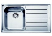 Franke Neptun NEX 211/2 Unterbauspüle Edelstahlspüle, Becken links 127.0059.654
