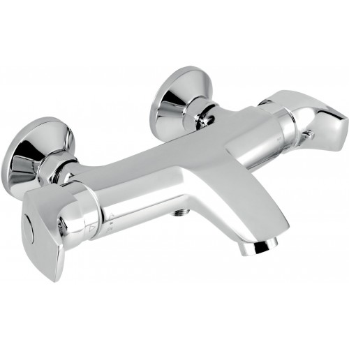 NOVASERVIS METALIA 57 Thermostat-Wannenarmatur, 150mm, Chrom 57920/1,0