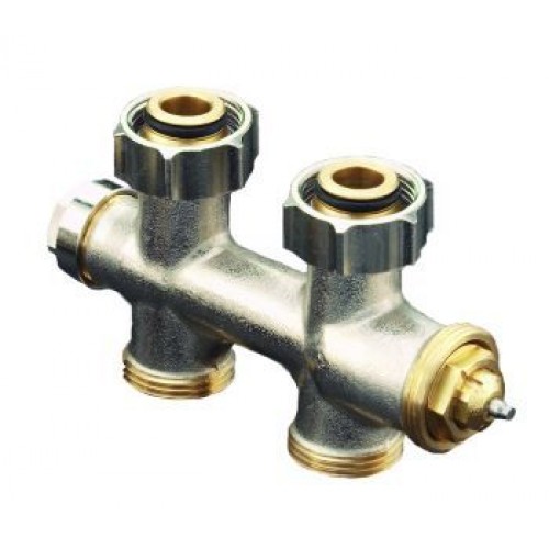 OVENTROP-Anschlussarmatur "Multiblock T" 3/4"ÜM x 3/4"AG, 1-u.2-Rohr, Messing, Dg 1184023 OVENTROP-Anschlussarmatur "Multiblock T" 3/4"ÜM x 3/4"AG, 1-u.2-Rohr, Messing, Dg 1184023