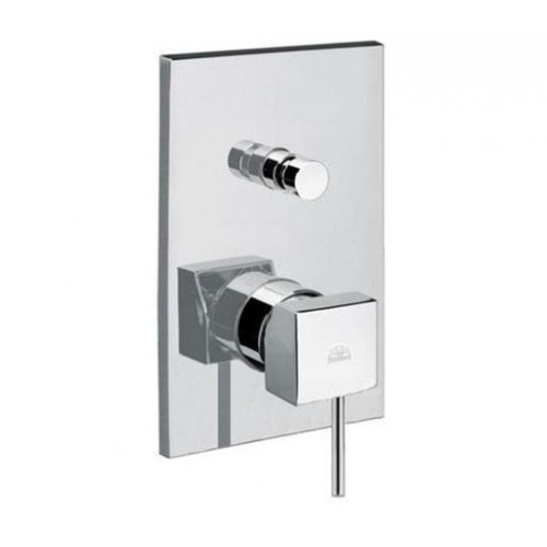 PAFFONI Level A Unterputz-Armatur mit Duschset, Chrom, LEA015CR