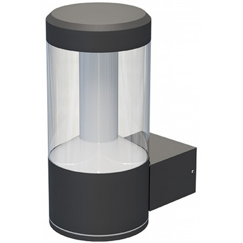 PANLUX BELLA N Gartenwand LED Licht 9W, Anthrazit PN42100026