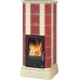 ABX Warmwasser-Kachelofen KALEDONIE COLOR L 3009, picasso/Sand-Farbe