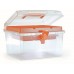Prosperplast NUF SET Kunststoff-Organizer, 245 x 214 x 158 mm, orange NUFS23HT
