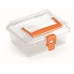Prosperplast NUF LOW Kunststoff-Organizer, 148 x 135 x 70 mm, orange NUF1L